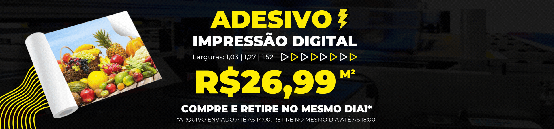 Banner Home Revenda Adesivo